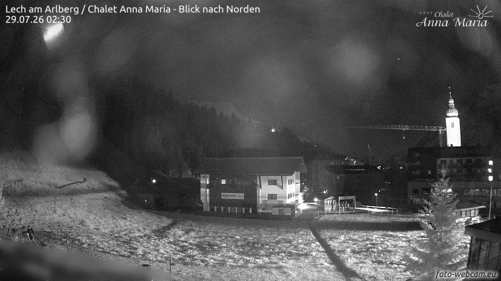 Archiv Foto Webcam Schlegelkopfareal, Lech