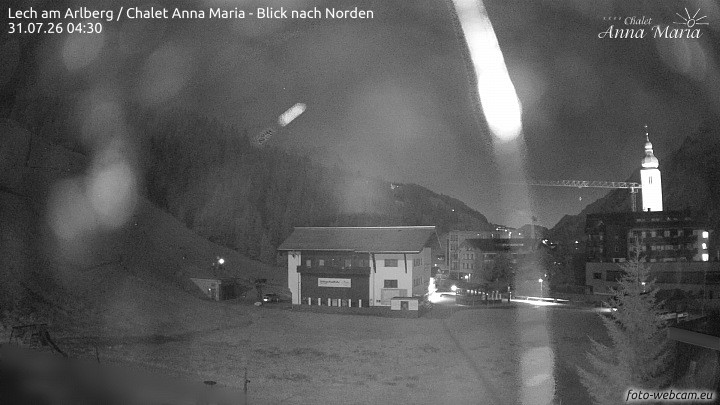 Archiv Foto Webcam Schlegelkopfareal, Lech