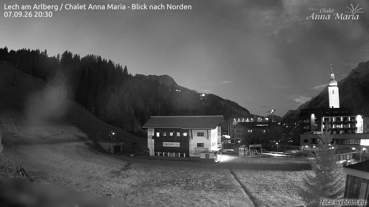 Archiv Foto Webcam Schlegelkopfareal, Lech