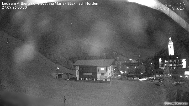 Archiv Foto Webcam Schlegelkopfareal, Lech