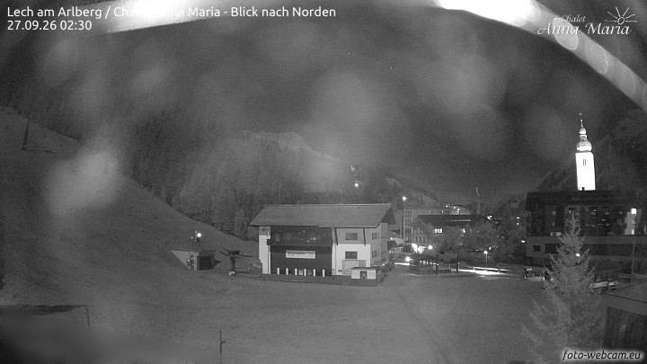 Archiv Foto Webcam Schlegelkopfareal, Lech
