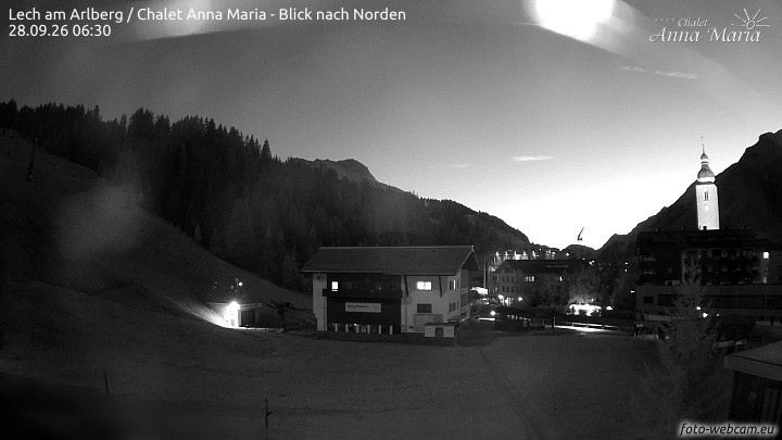 Archiv Foto Webcam Schlegelkopfareal, Lech