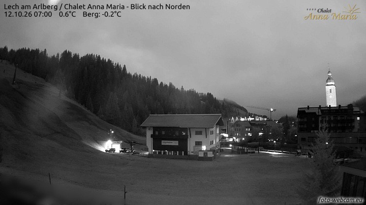 Archiv Foto Webcam Schlegelkopfareal, Lech