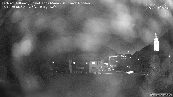 Archiv Foto Webcam Schlegelkopfareal, Lech