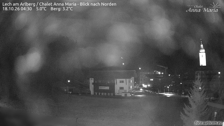 Archiv Foto Webcam Schlegelkopfareal, Lech