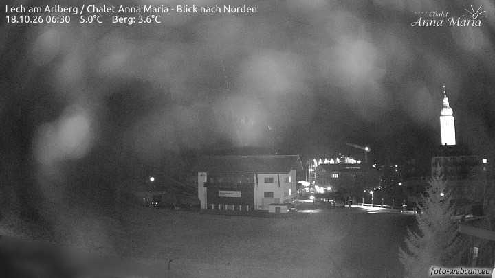 Archiv Foto Webcam Schlegelkopfareal, Lech