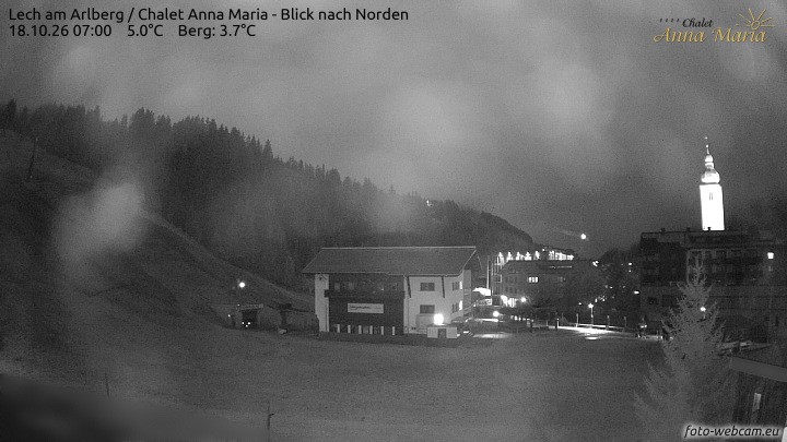 Archiv Foto Webcam Schlegelkopfareal, Lech