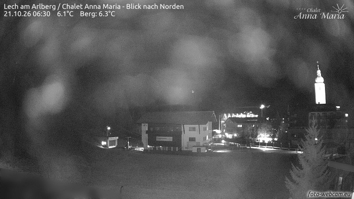 Archiv Foto Webcam Schlegelkopfareal, Lech