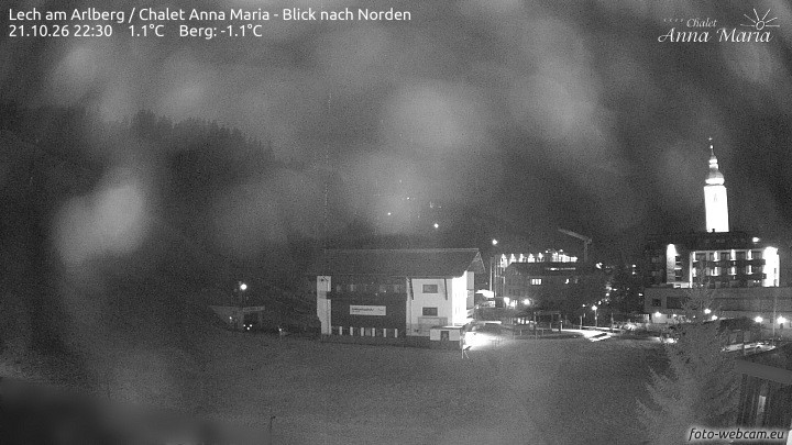 Archiv Foto Webcam Schlegelkopfareal, Lech