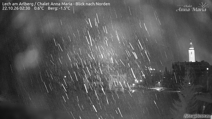 Archiv Foto Webcam Schlegelkopfareal, Lech