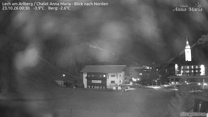 Archiv Foto Webcam Schlegelkopfareal, Lech