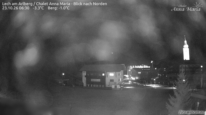 Archiv Foto Webcam Schlegelkopfareal, Lech
