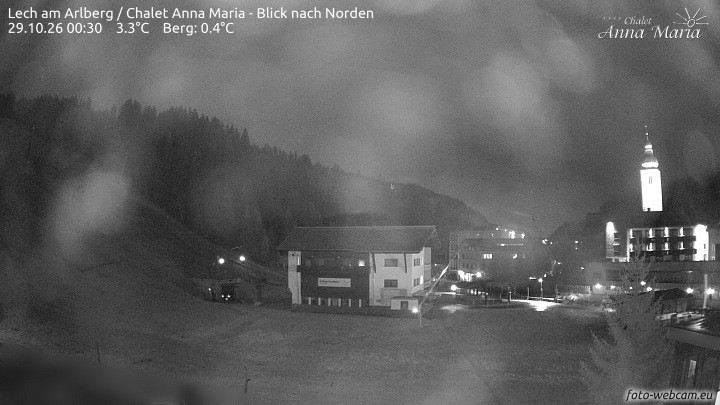 Archiv Foto Webcam Schlegelkopfareal, Lech