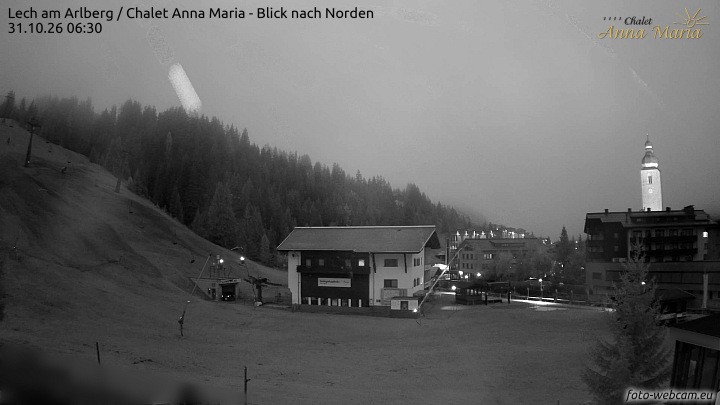 Archiv Foto Webcam Schlegelkopfareal, Lech