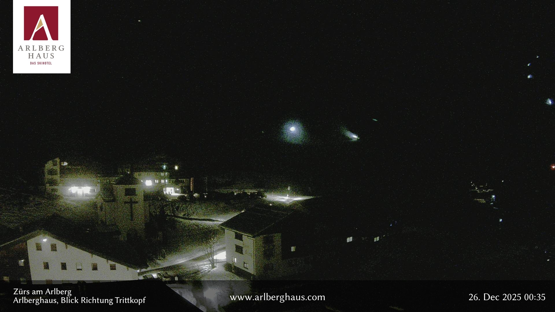 Archiv Foto Webcam Zürs: Hotel Arlberghaus