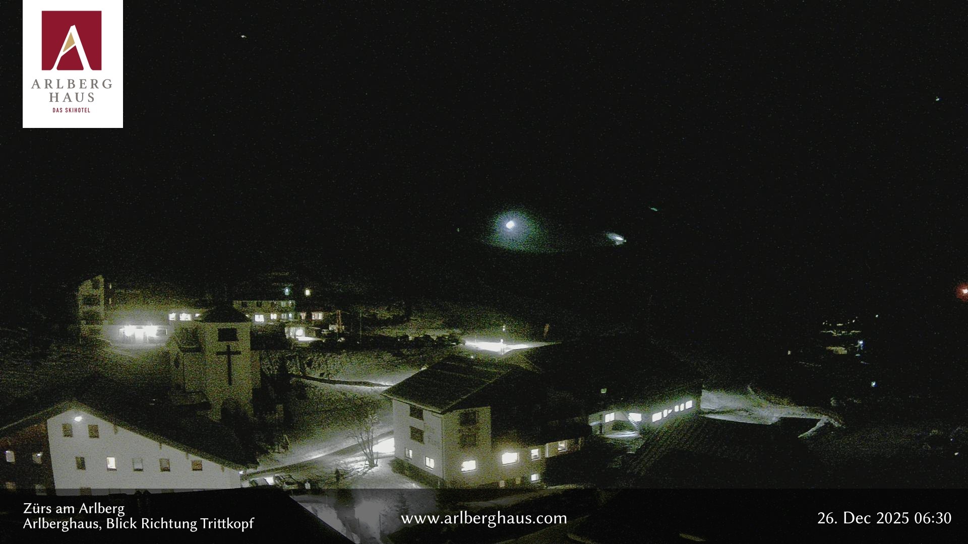 Archiv Foto Webcam Zürs: Hotel Arlberghaus