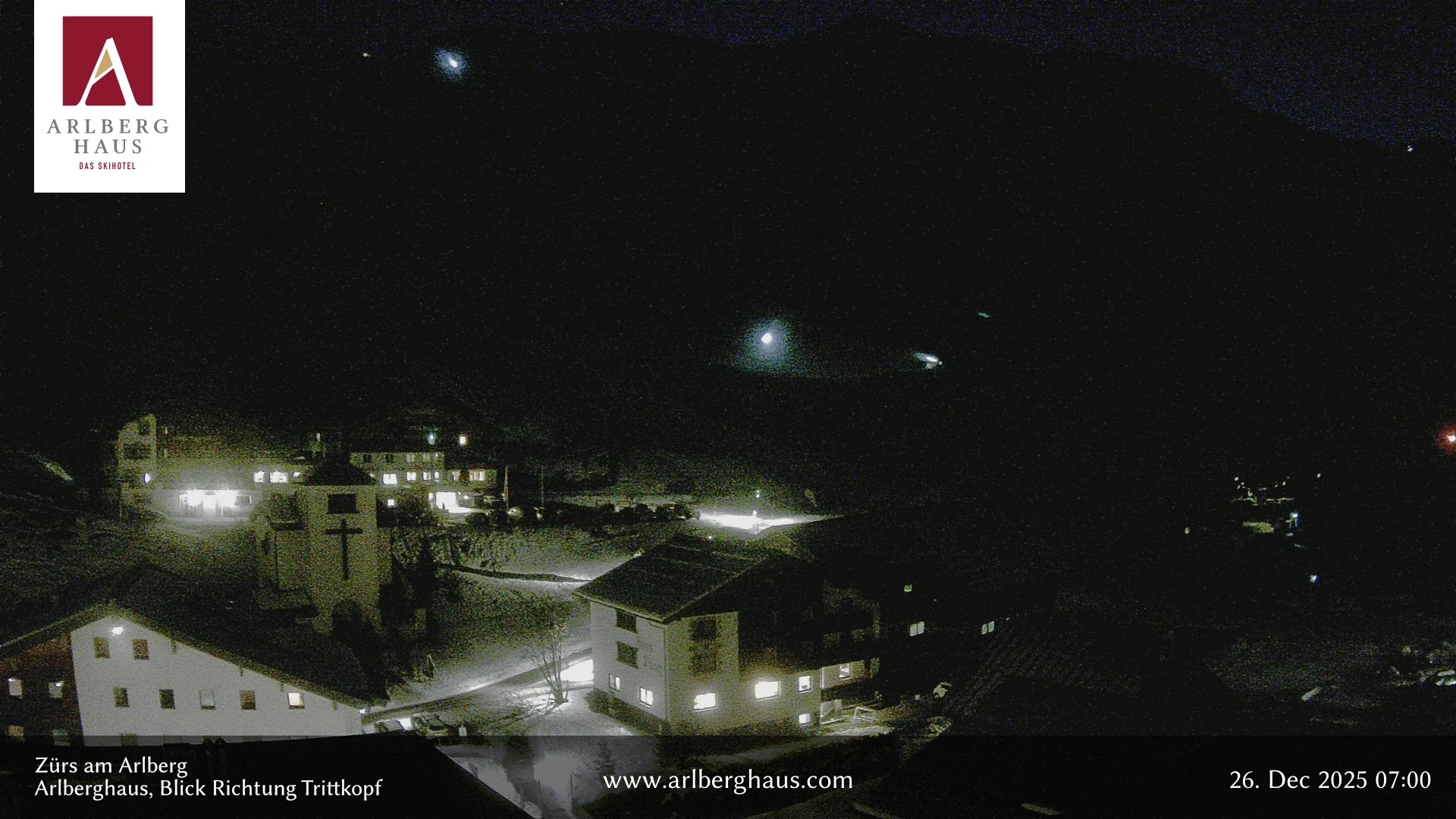 Archiv Foto Webcam Zürs: Hotel Arlberghaus