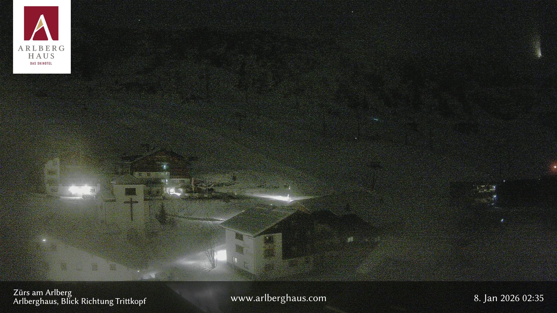 Archiv Foto Webcam Zürs: Hotel Arlberghaus