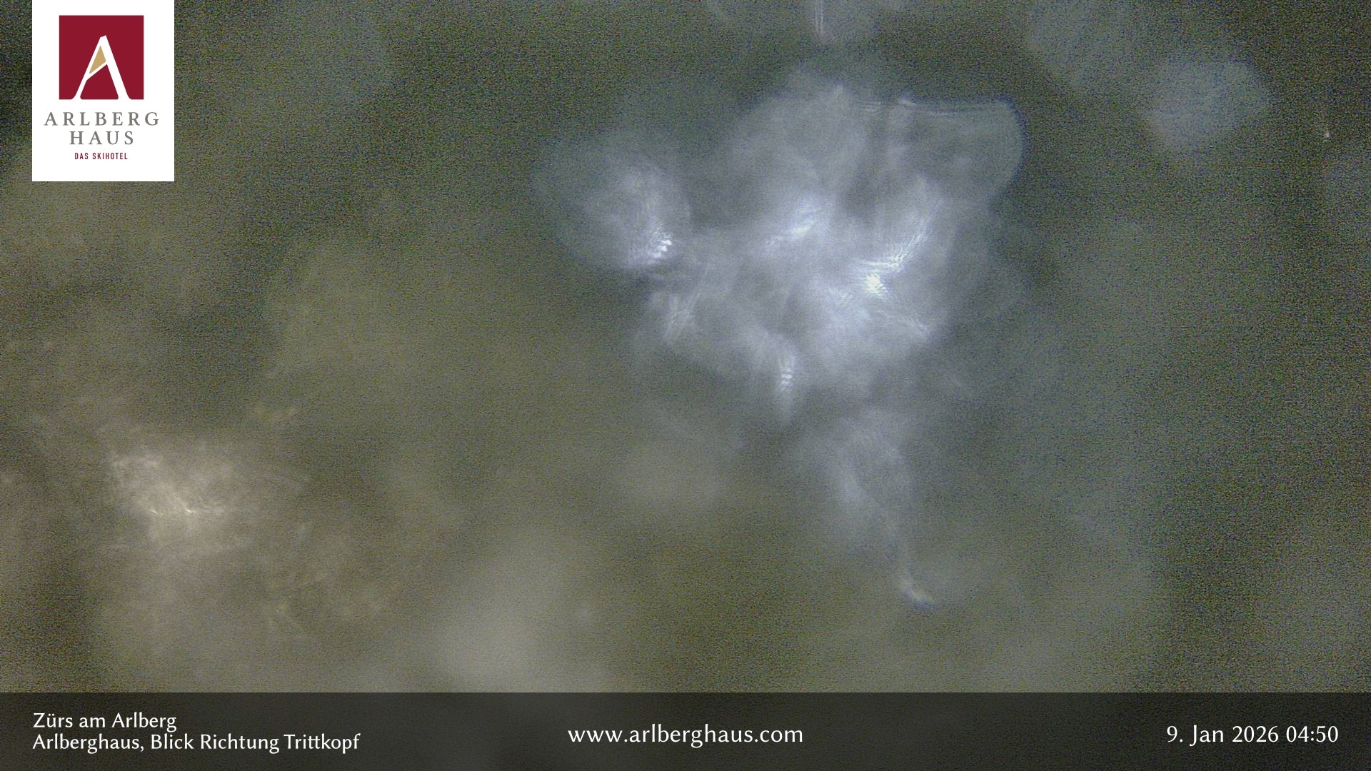 Archiv Foto Webcam Zürs: Hotel Arlberghaus