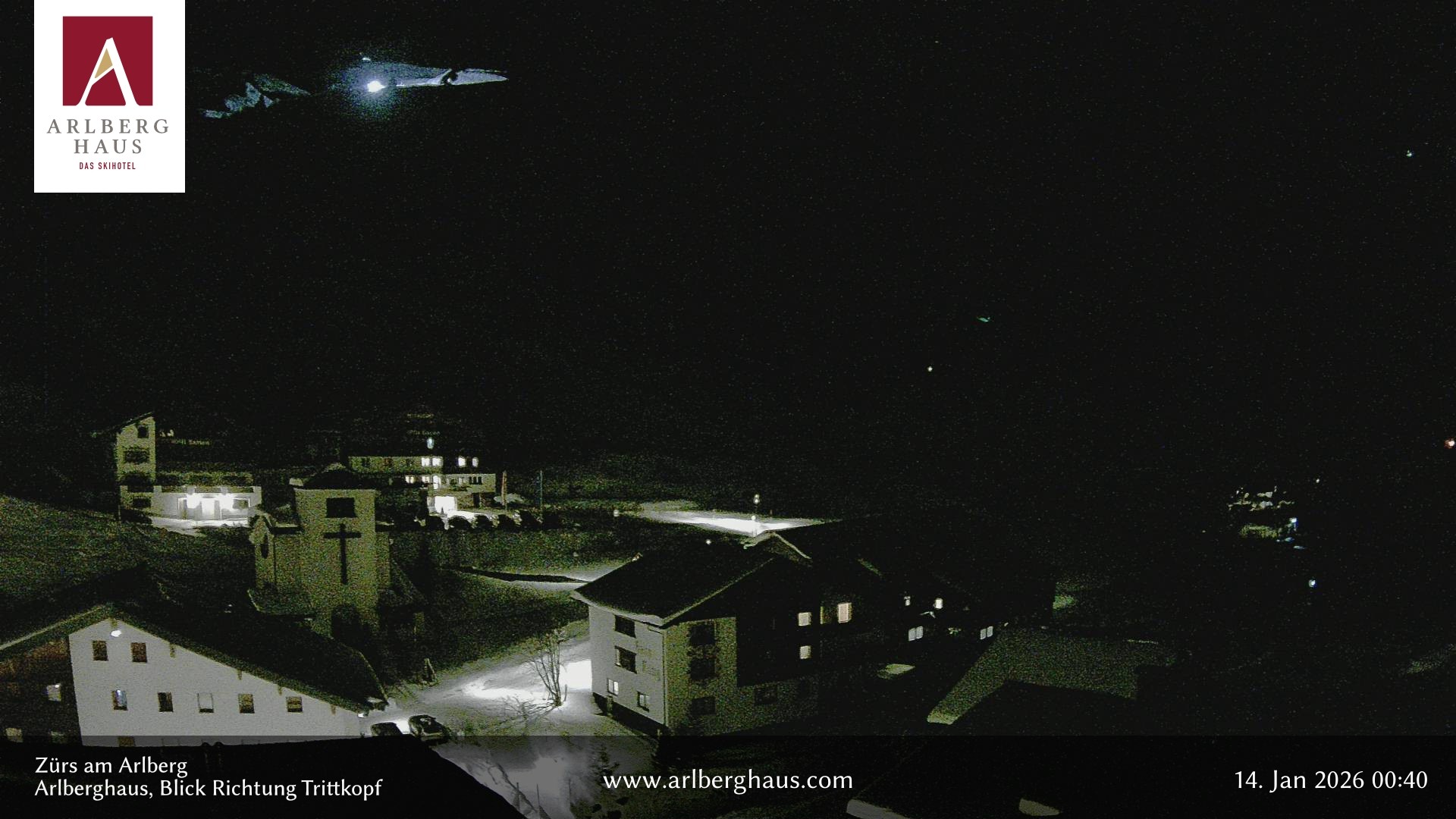 Archiv Foto Webcam Zürs: Hotel Arlberghaus