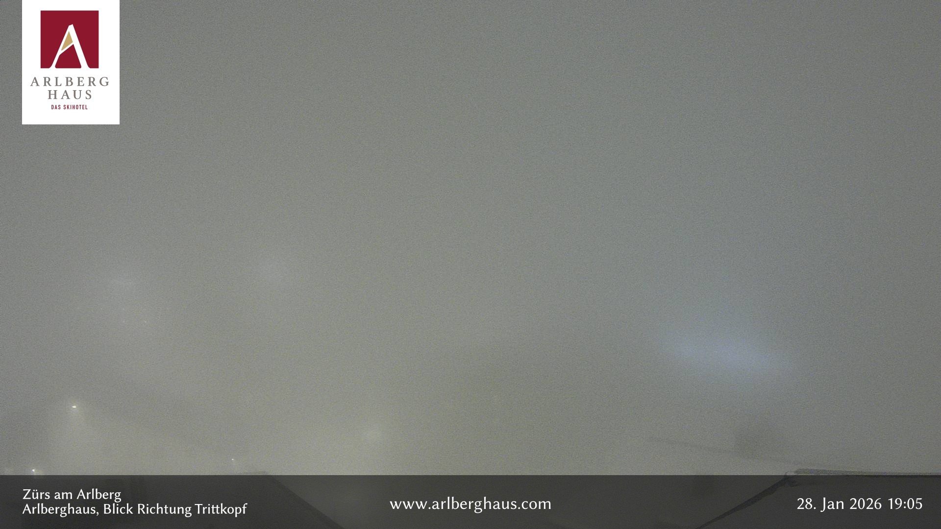 Archiv Foto Webcam Zürs: Hotel Arlberghaus