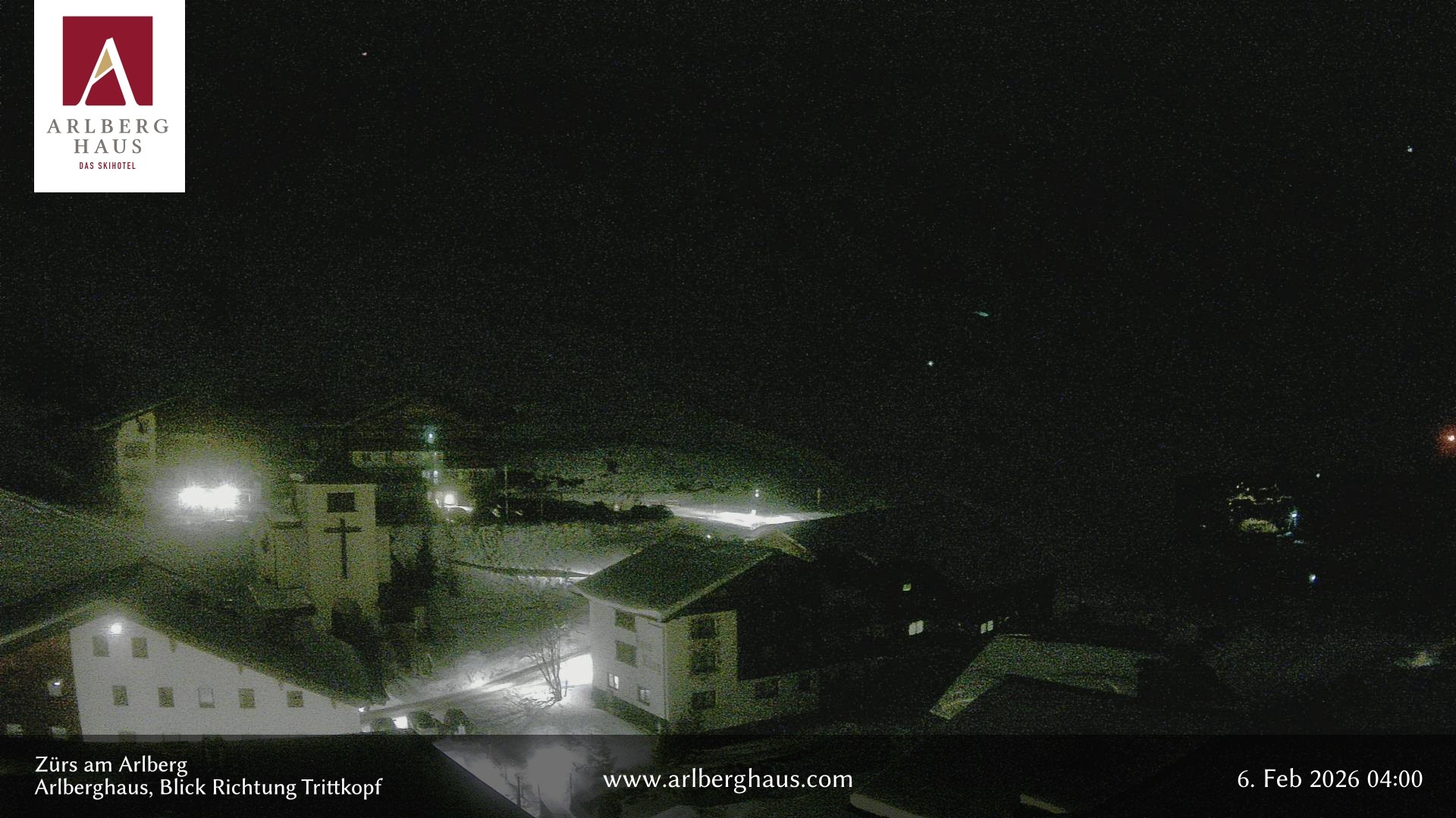 Archiv Foto Webcam Zürs: Hotel Arlberghaus