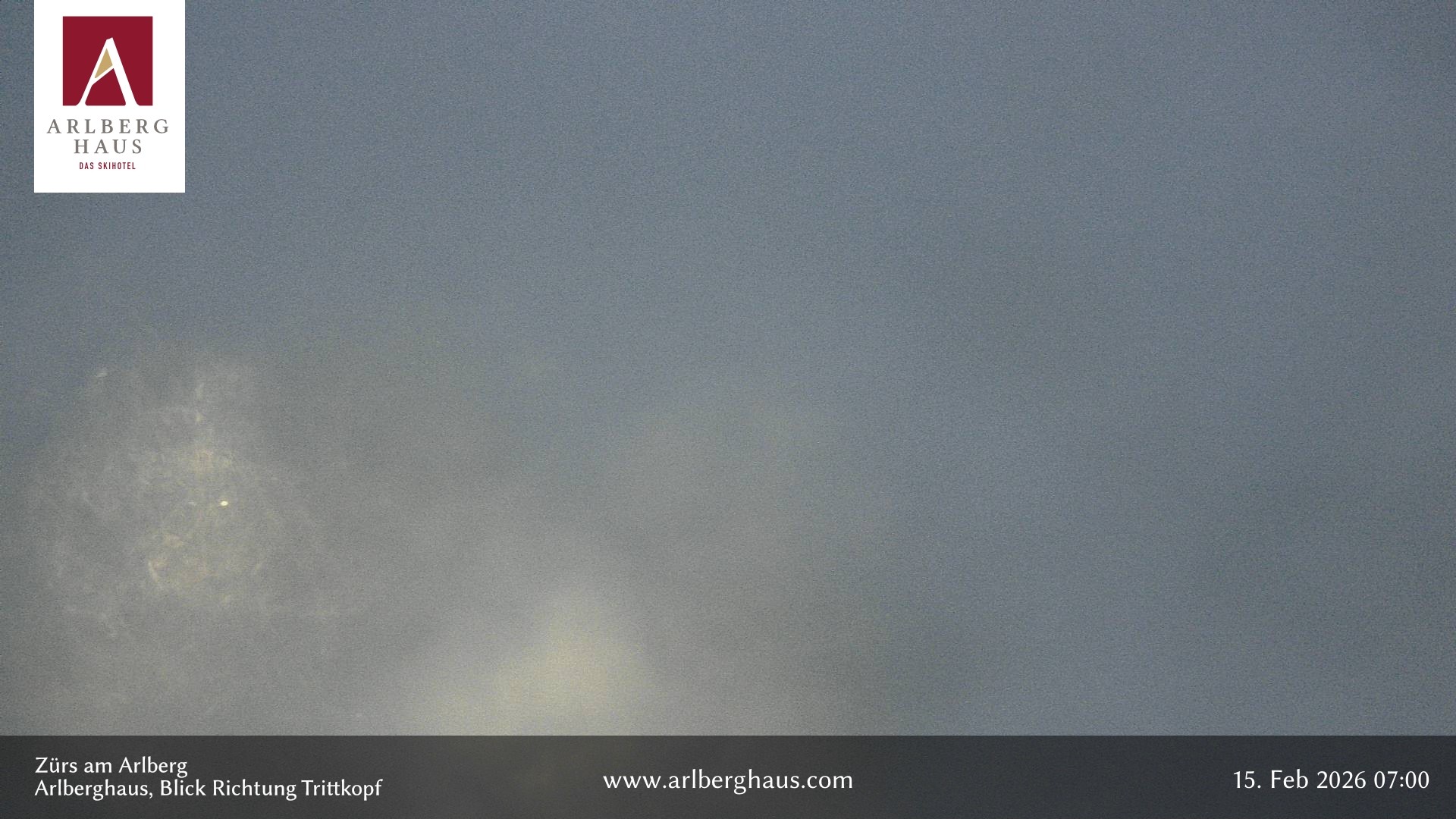 Archived image Webcam Arlberghaus at Zuers