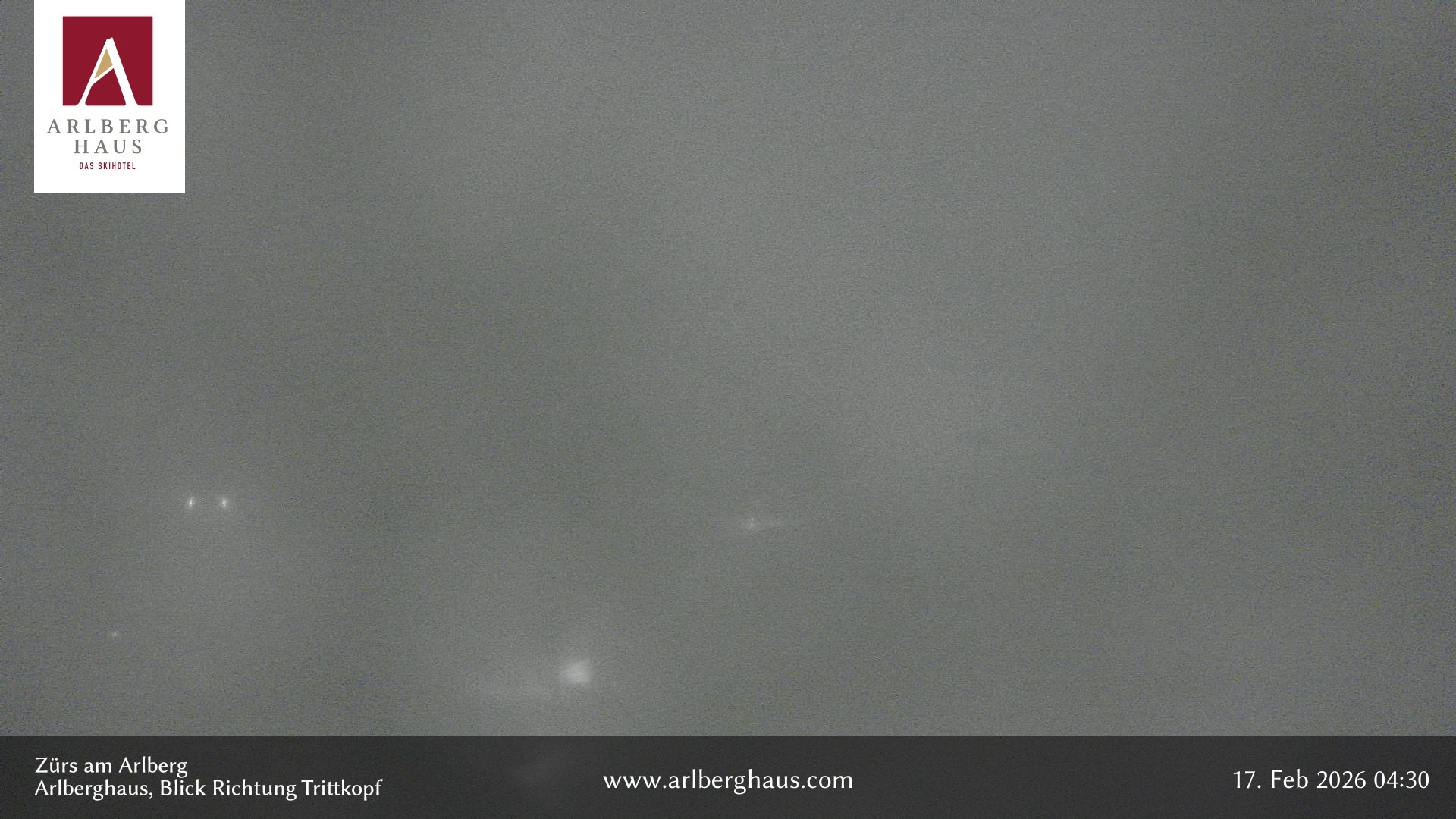 Archived image Webcam Arlberghaus at Zuers