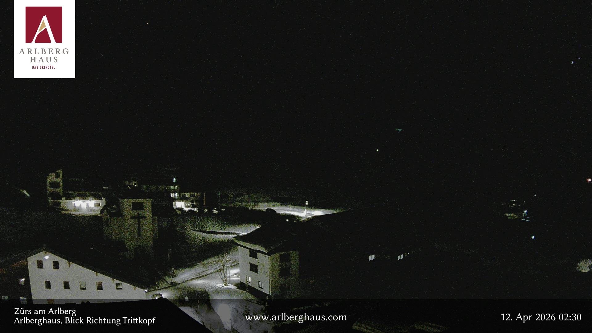 Archiv Foto Webcam Zürs: Hotel Arlberghaus