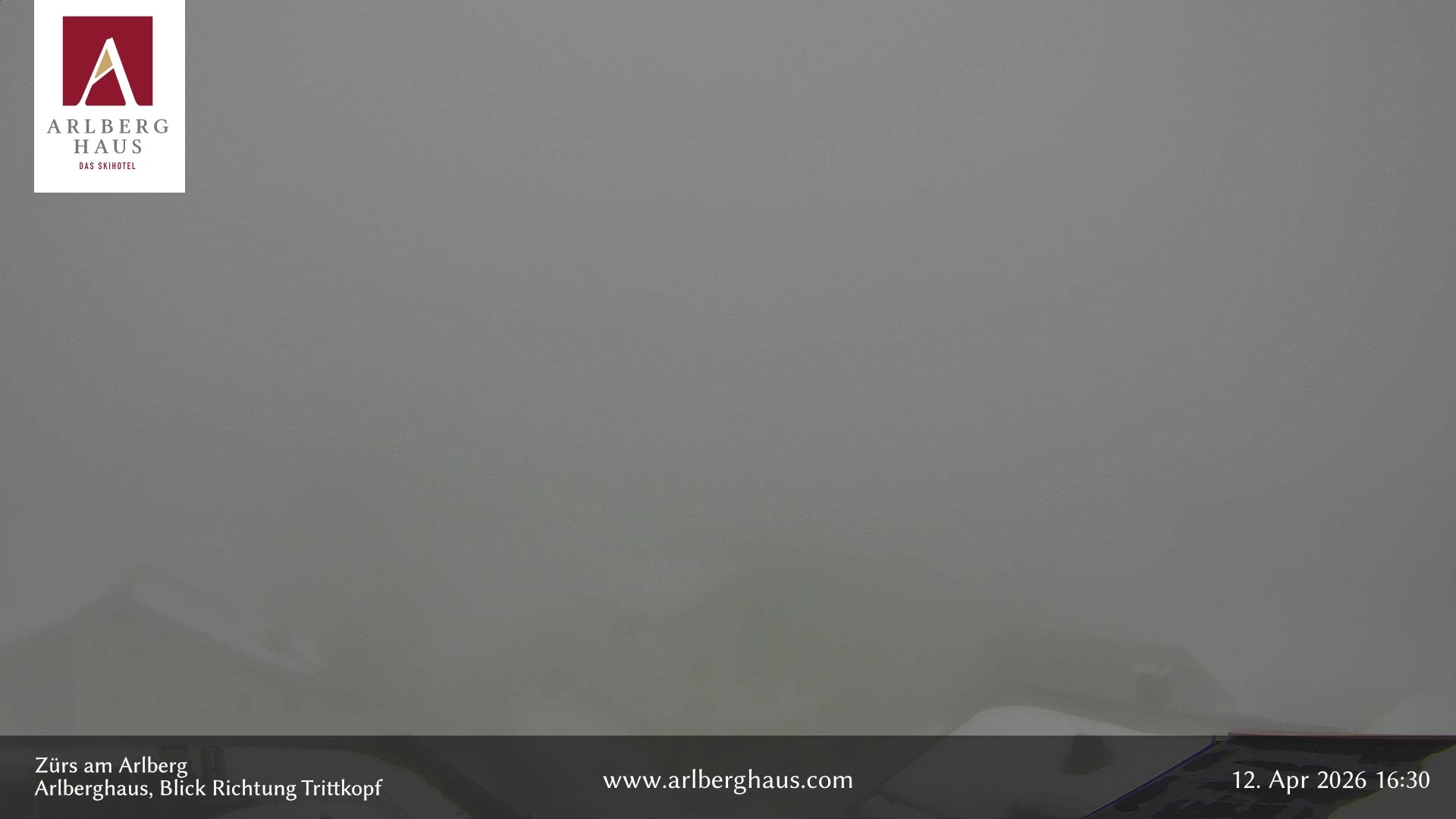 Archiv Foto Webcam Zürs: Hotel Arlberghaus