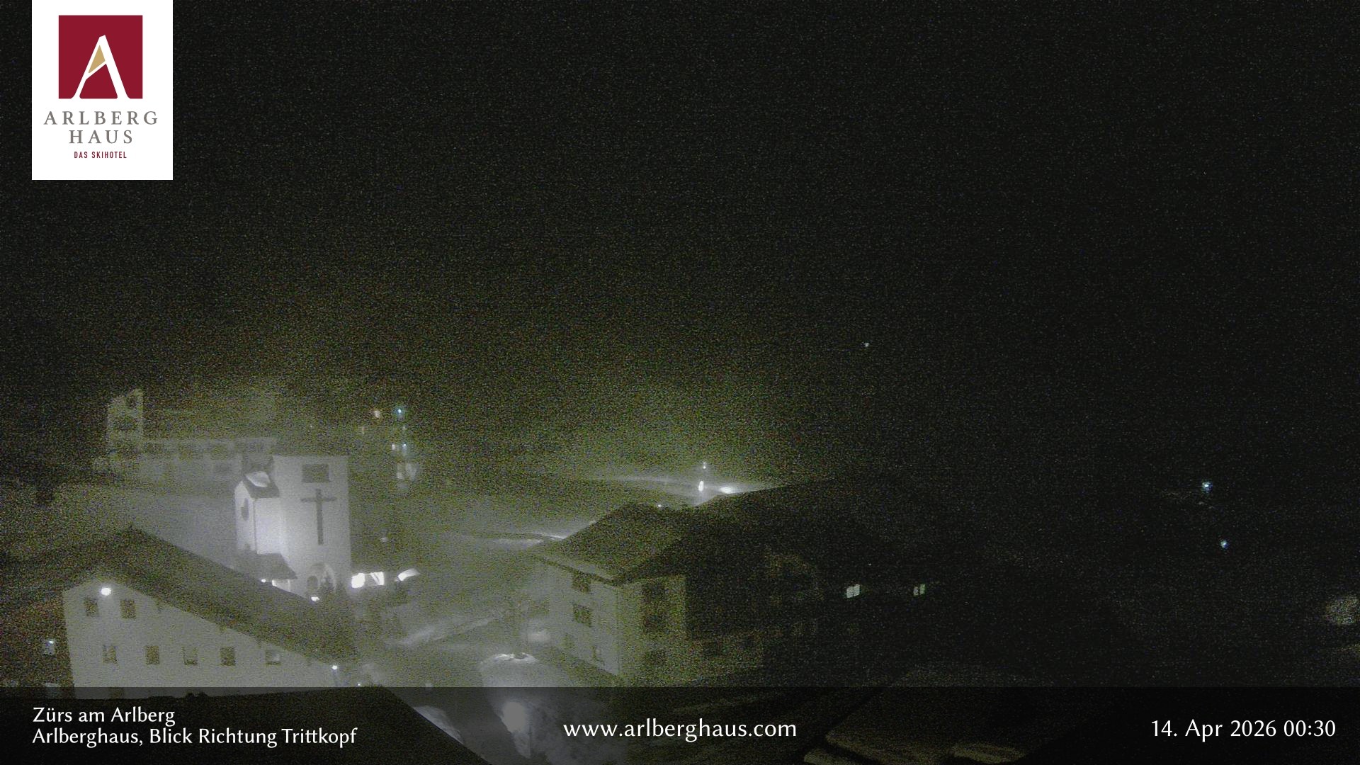 Archiv Foto Webcam Zürs: Hotel Arlberghaus