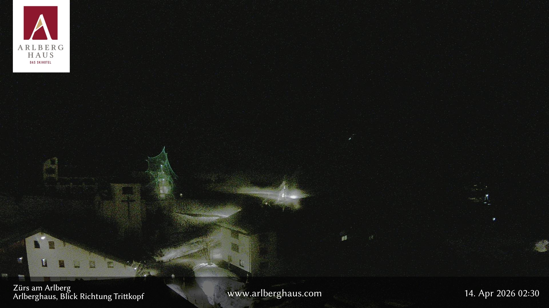 Archiv Foto Webcam Zürs: Hotel Arlberghaus