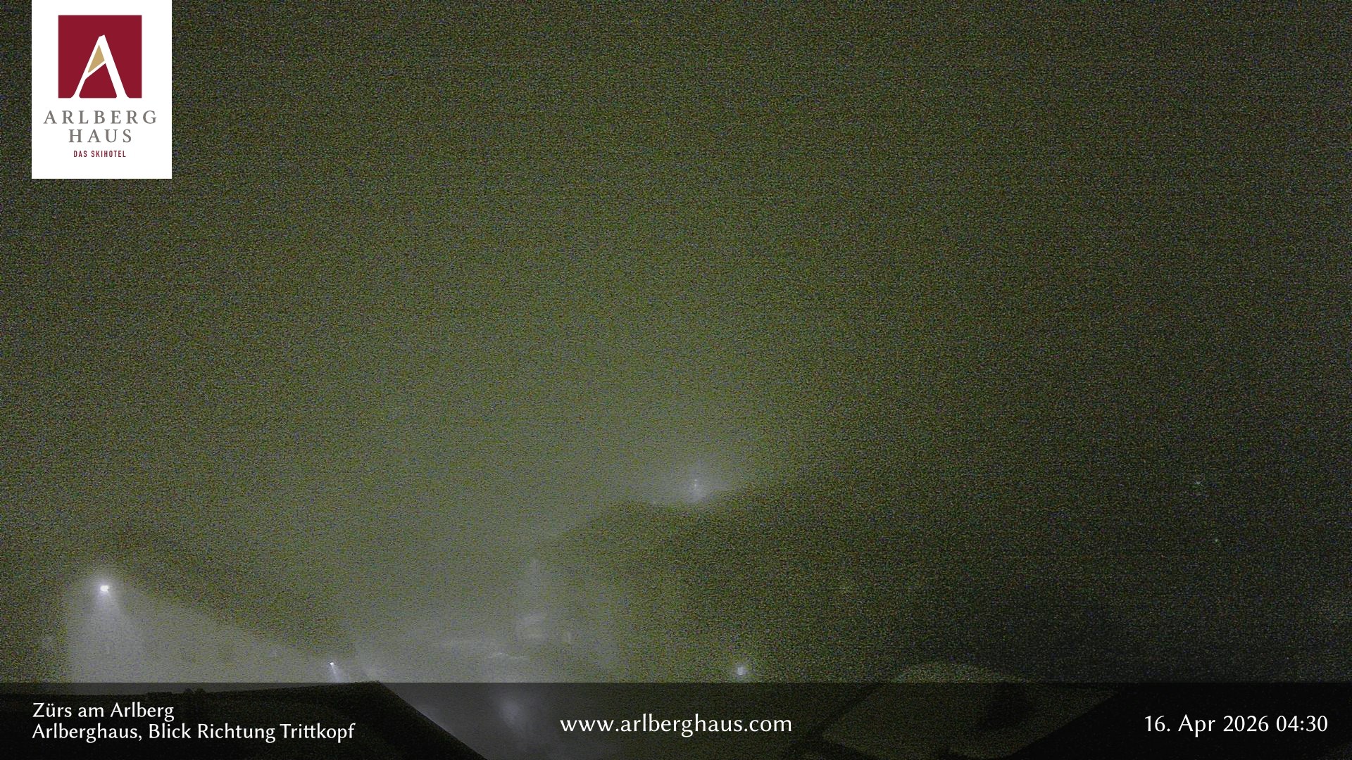 Archiv Foto Webcam Zürs: Hotel Arlberghaus