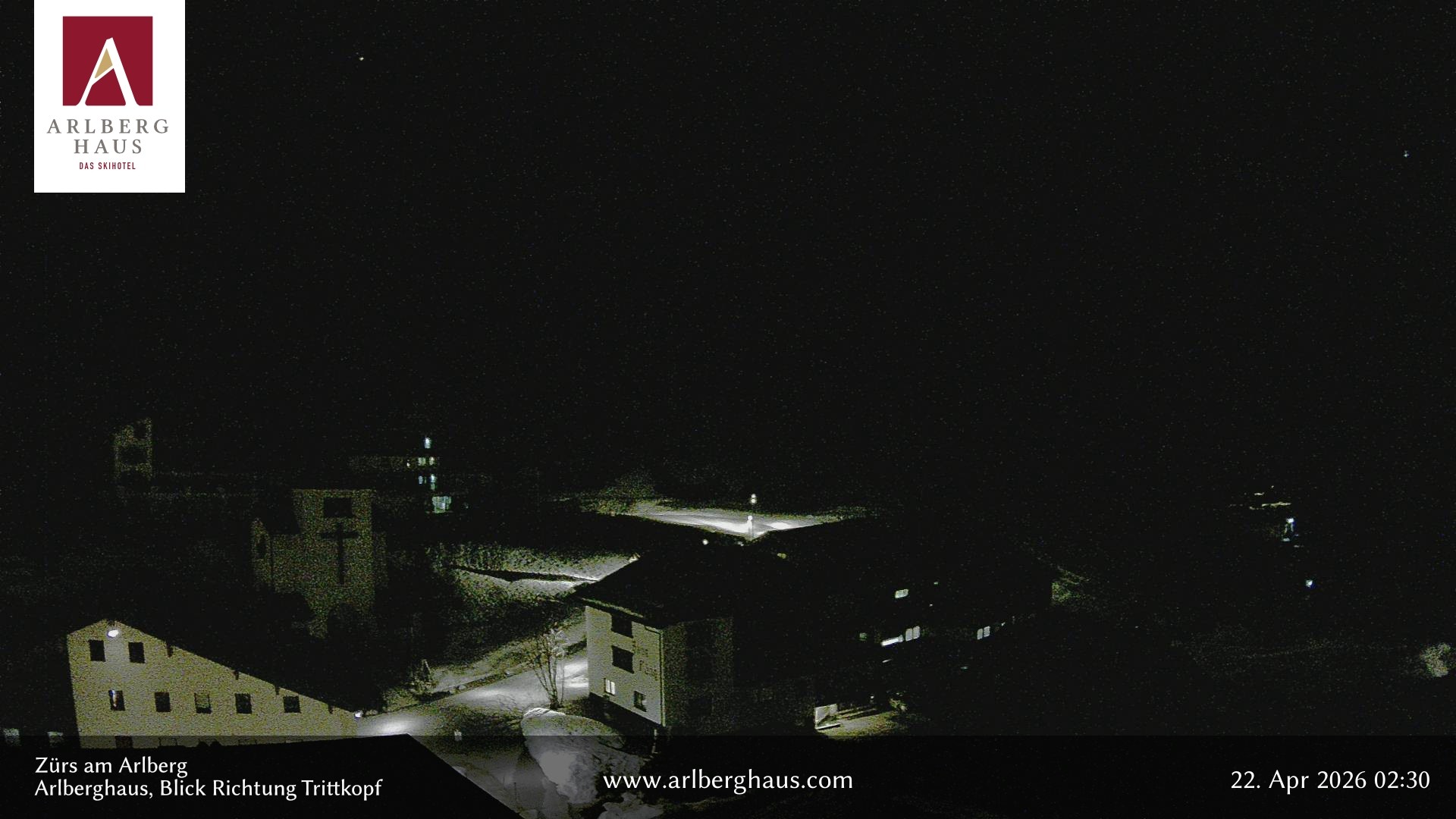 Archived image Webcam Arlberghaus at Zuers