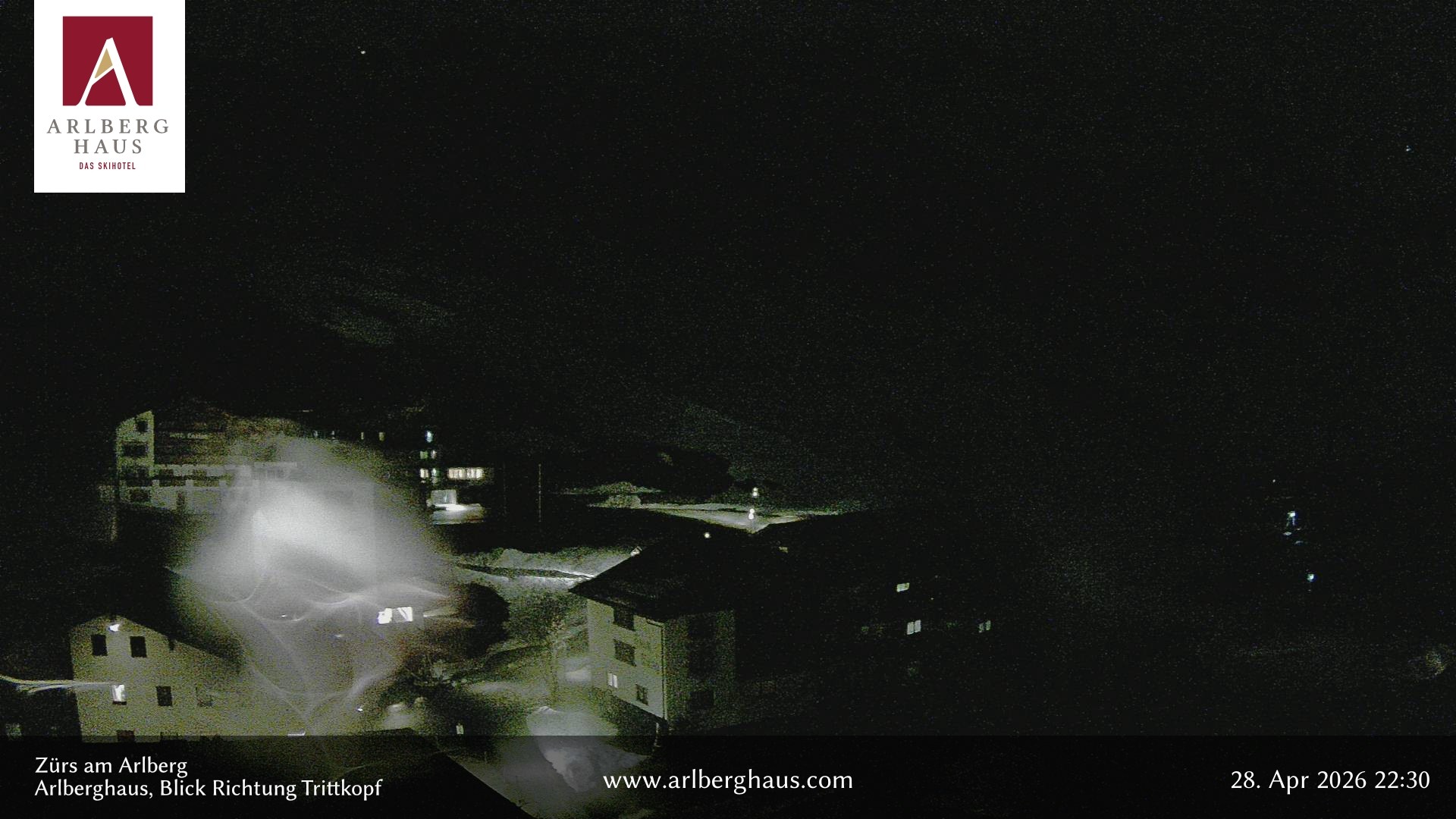 Archiv Foto Webcam Zürs: Hotel Arlberghaus