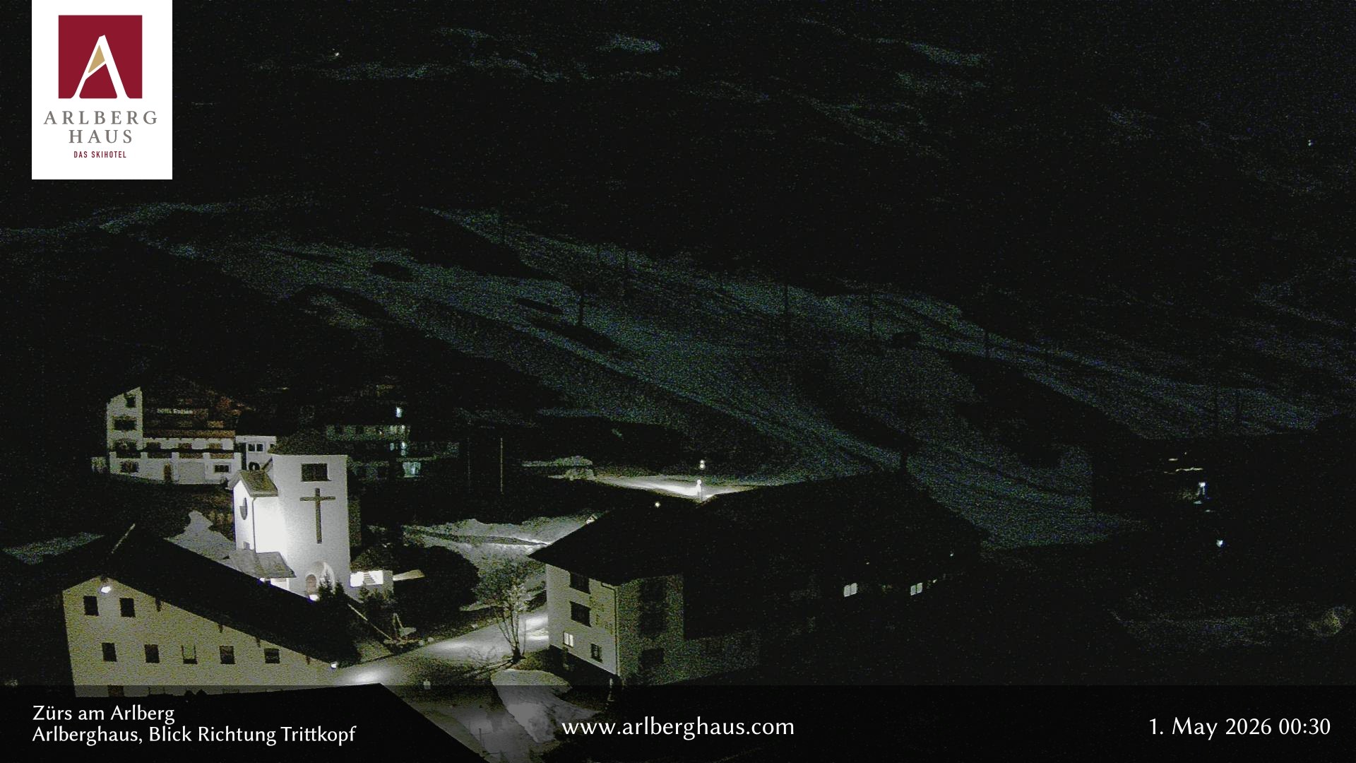 Archiv Foto Webcam Zürs: Hotel Arlberghaus