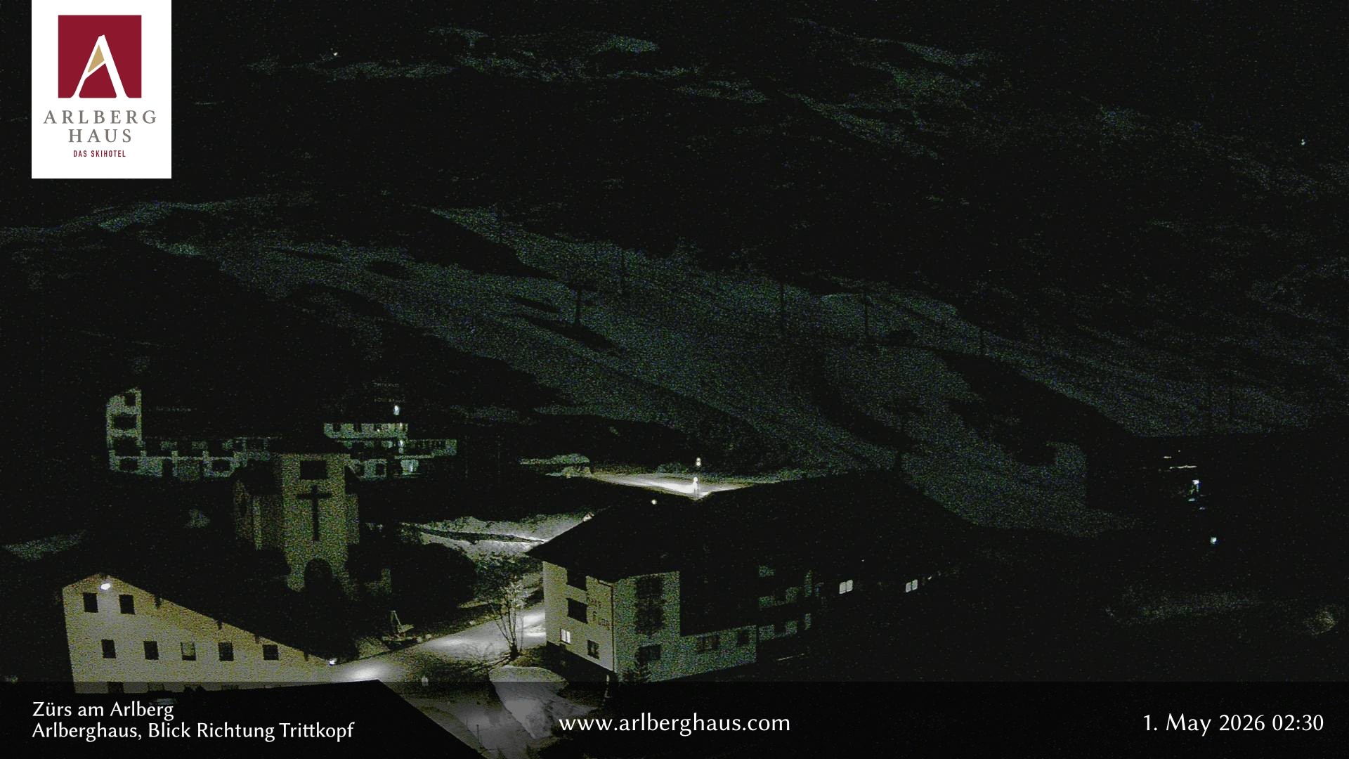 Archiv Foto Webcam Zürs: Hotel Arlberghaus