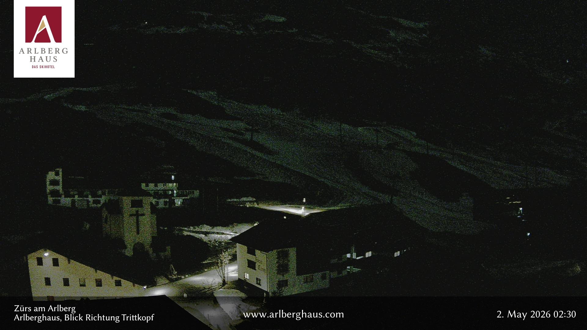 Archived image Webcam Arlberghaus at Zuers