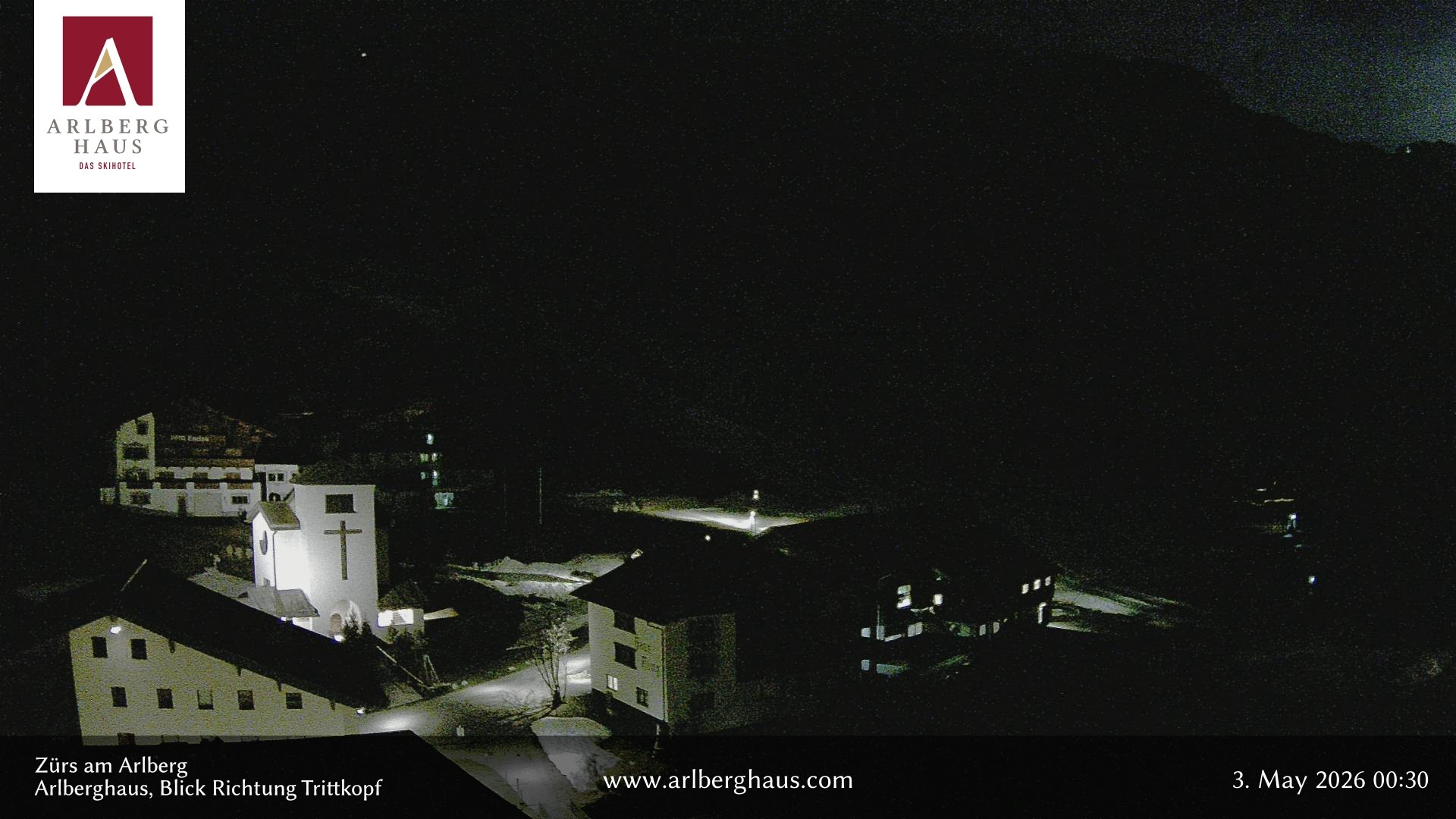 Archiv Foto Webcam Zürs: Hotel Arlberghaus