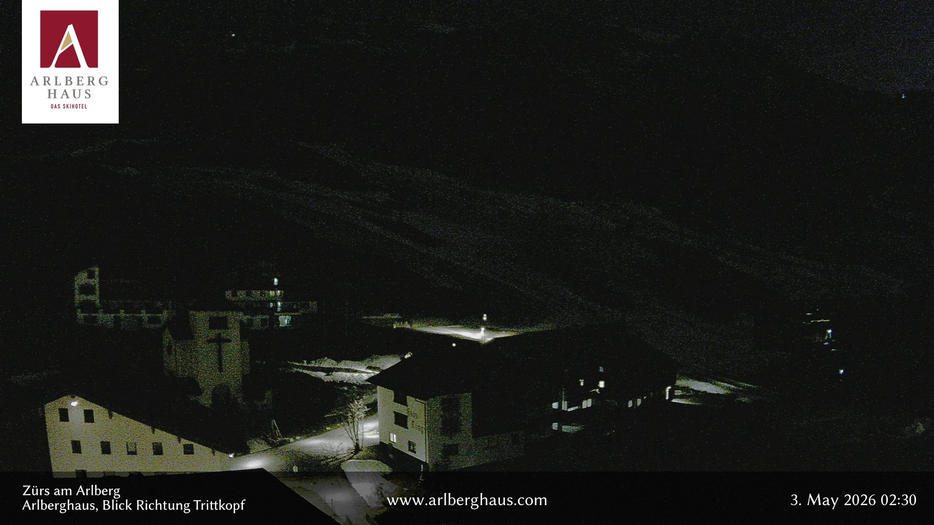 Archiv Foto Webcam Zürs: Hotel Arlberghaus