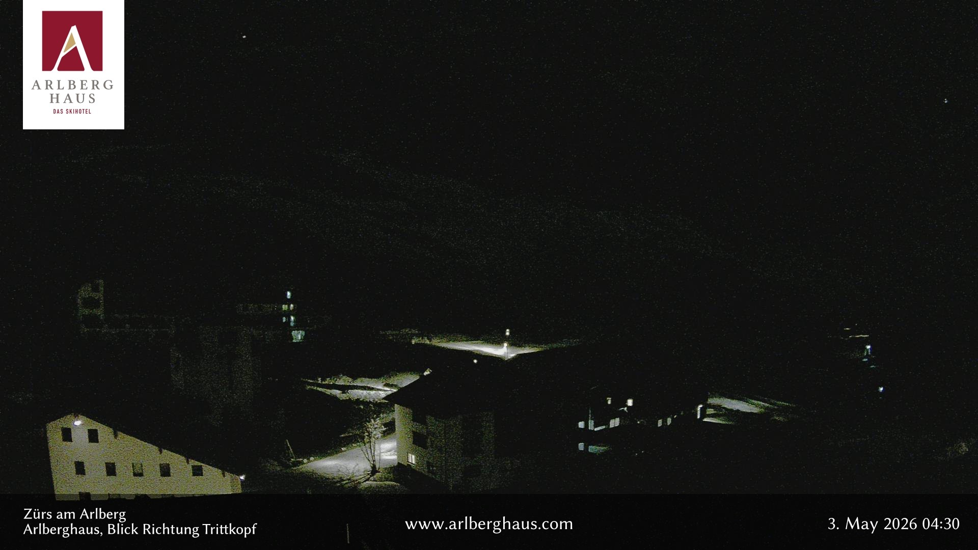Archiv Foto Webcam Zürs: Hotel Arlberghaus