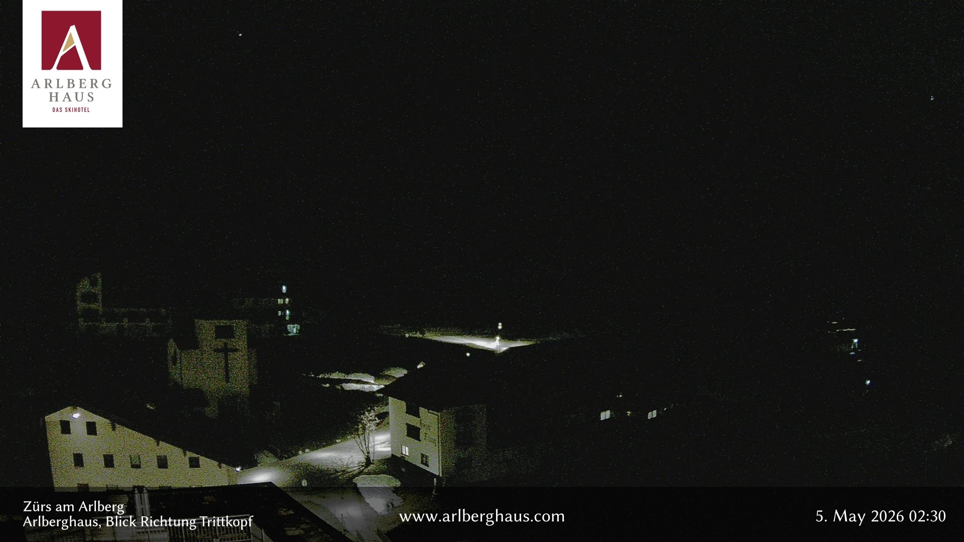Archiv Foto Webcam Zürs: Hotel Arlberghaus