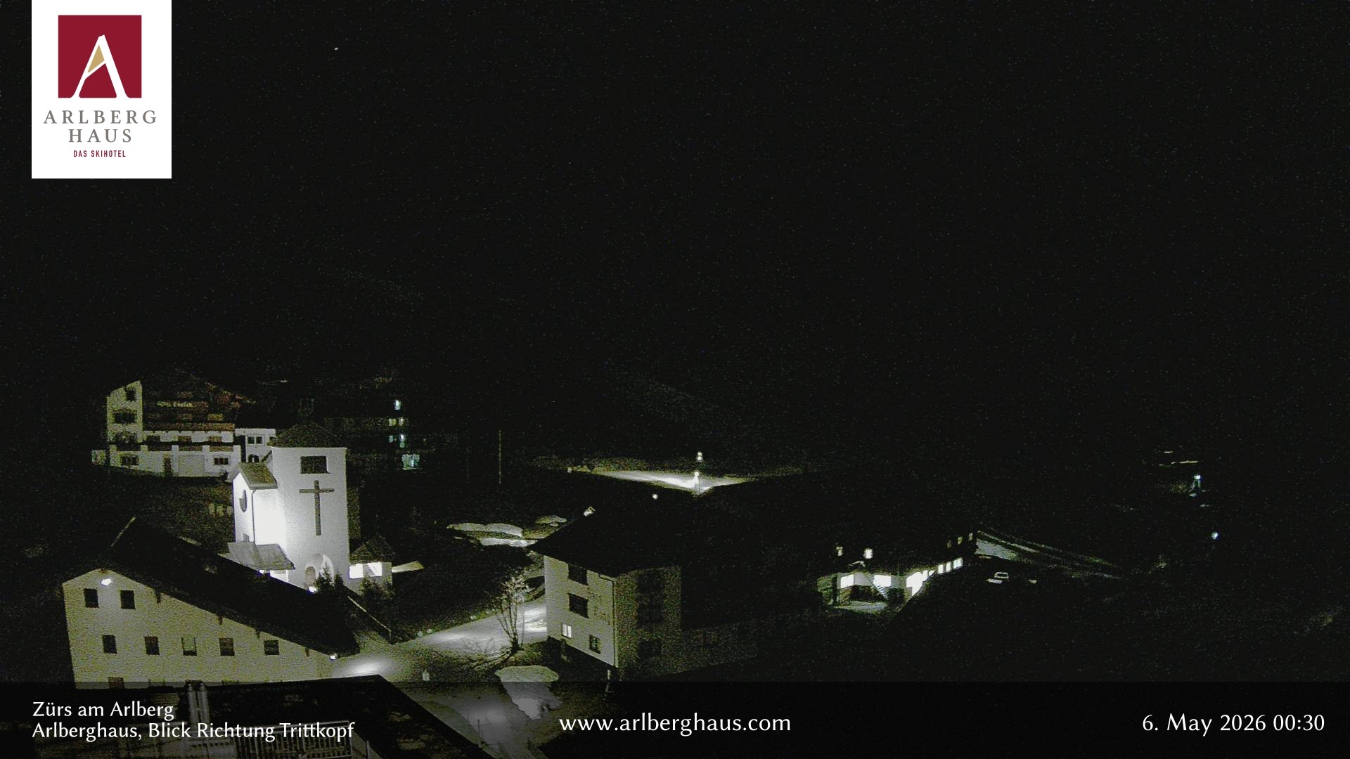 Archiv Foto Webcam Zürs: Hotel Arlberghaus