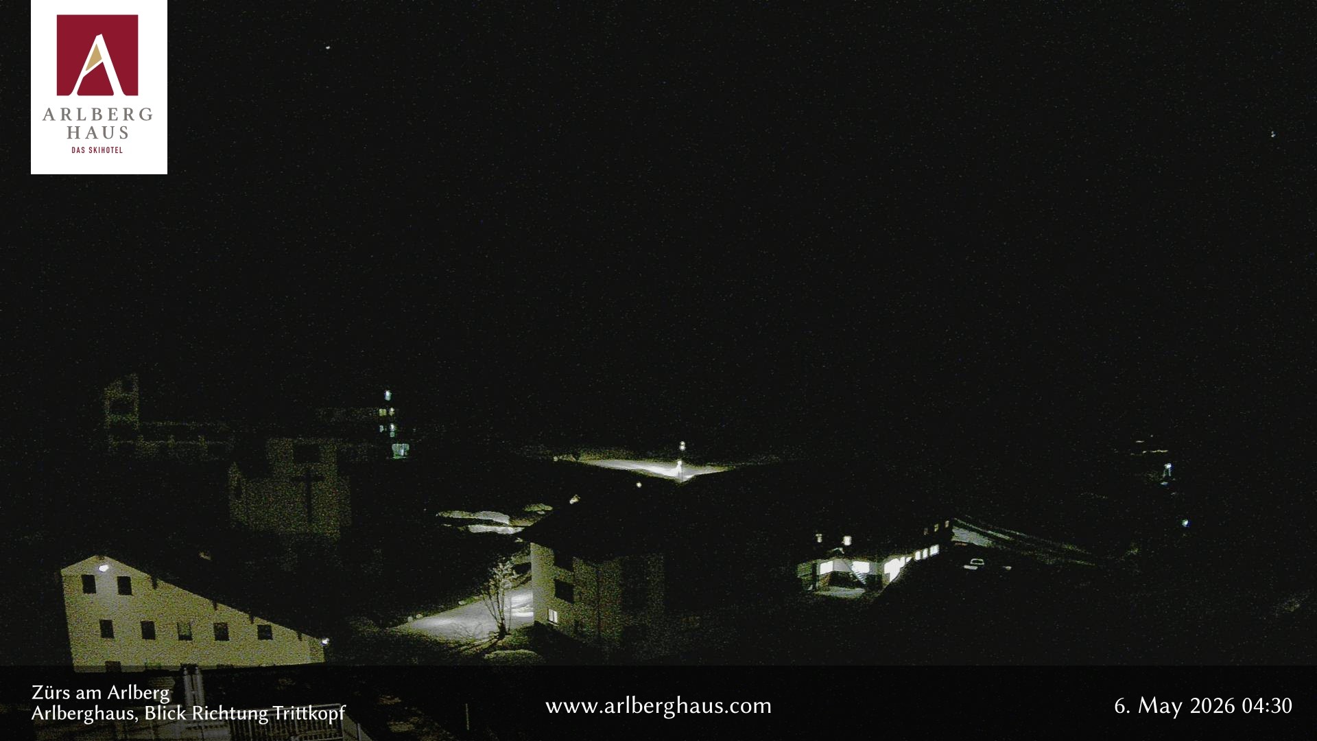 Archiv Foto Webcam Zürs: Hotel Arlberghaus
