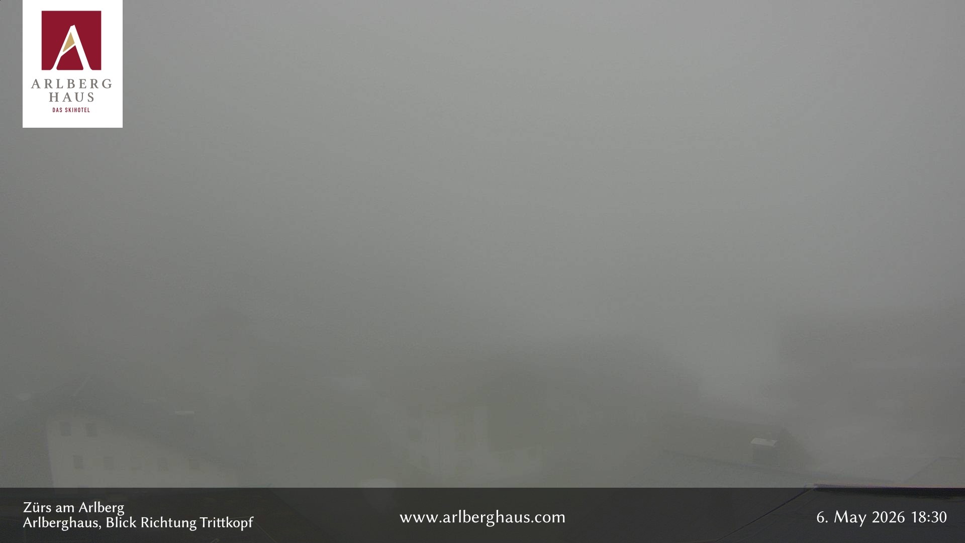 Archiv Foto Webcam Zürs: Hotel Arlberghaus