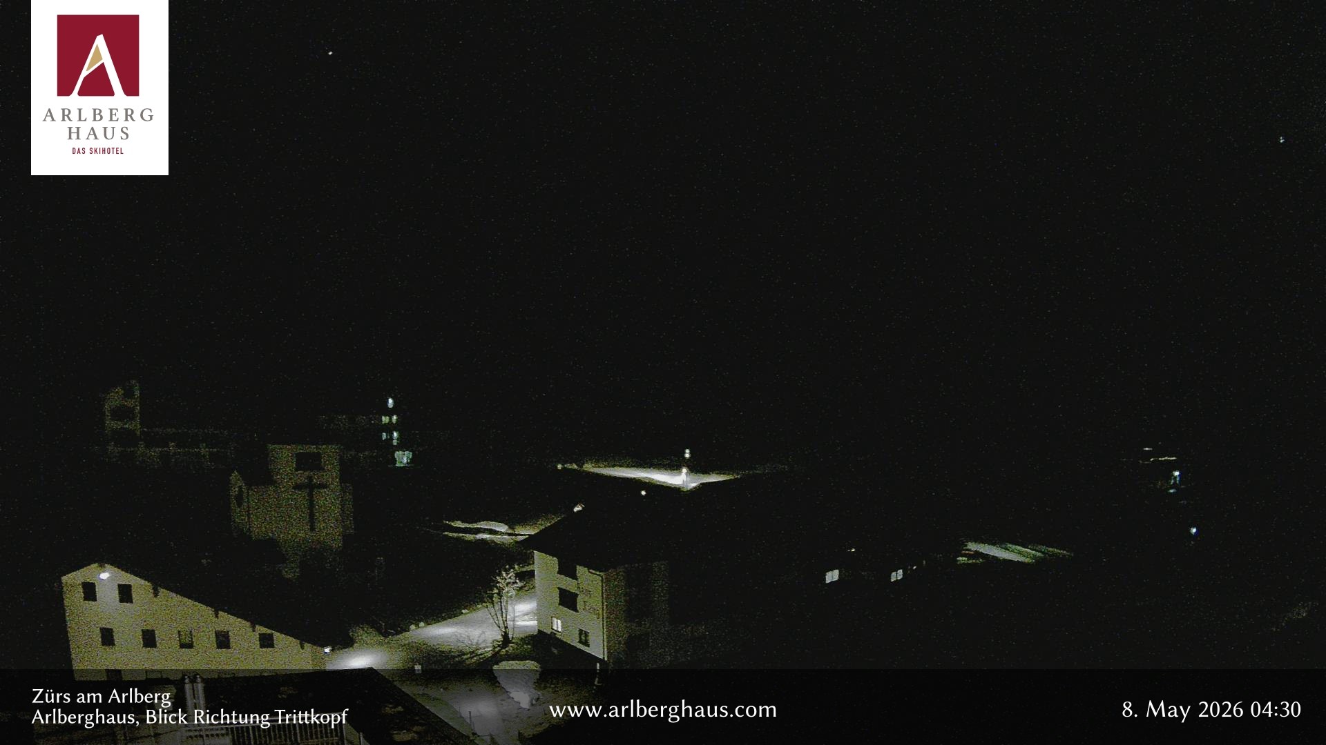 Archiv Foto Webcam Zürs: Hotel Arlberghaus