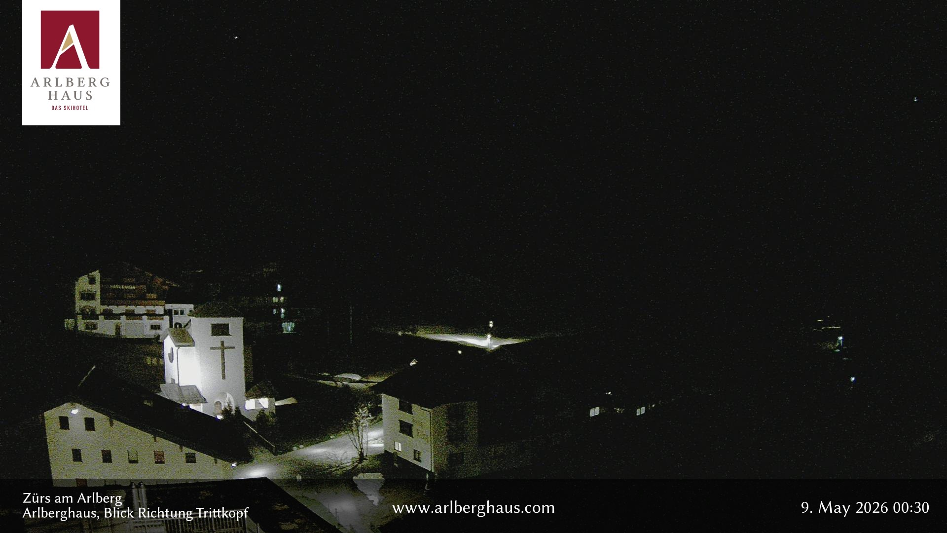 Archiv Foto Webcam Zürs: Hotel Arlberghaus