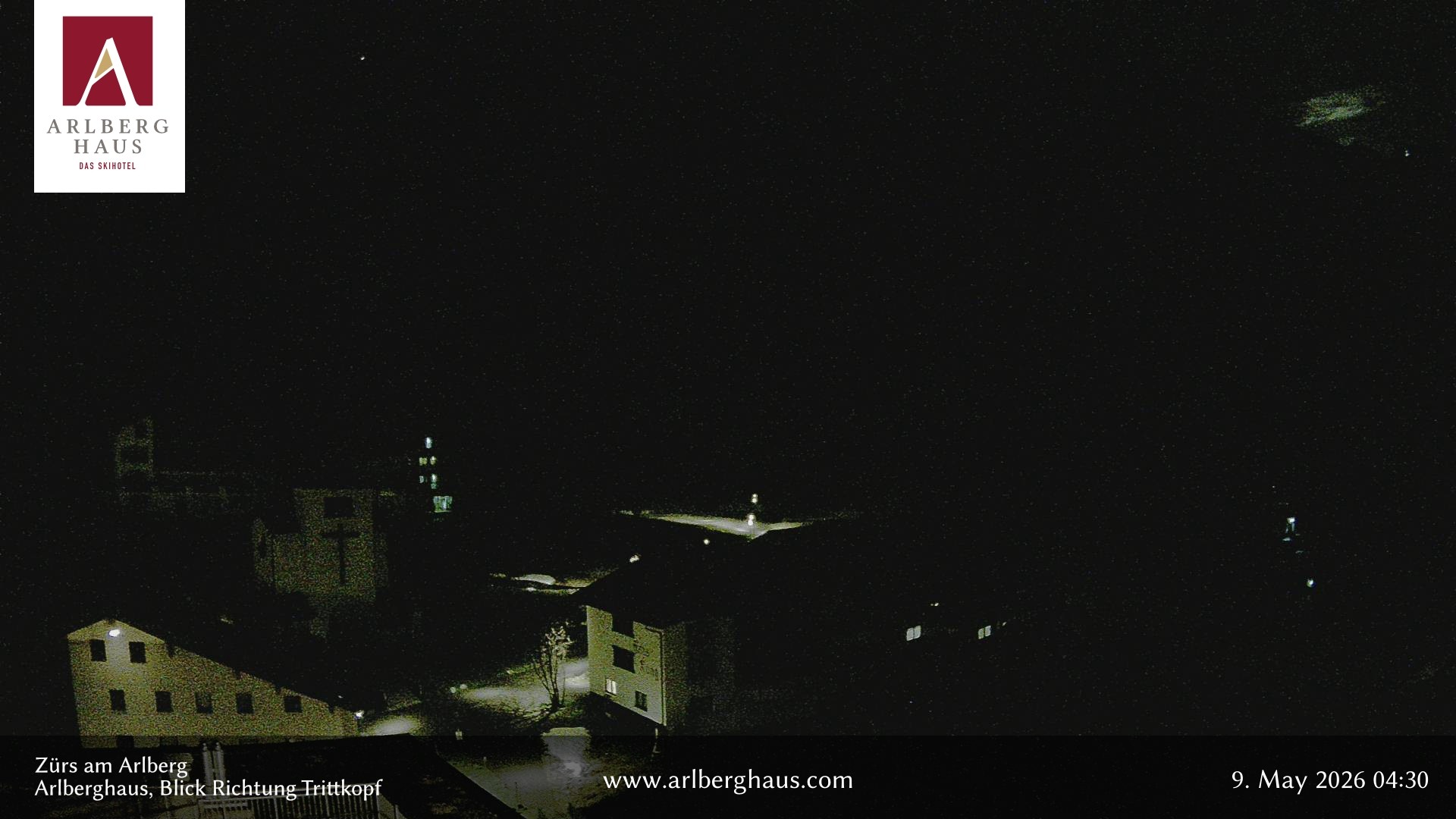 Archiv Foto Webcam Zürs: Hotel Arlberghaus