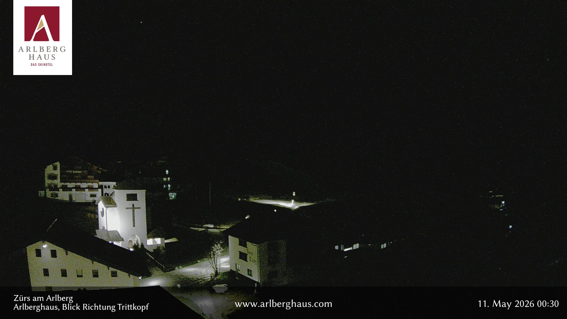 Archiv Foto Webcam Zürs: Hotel Arlberghaus