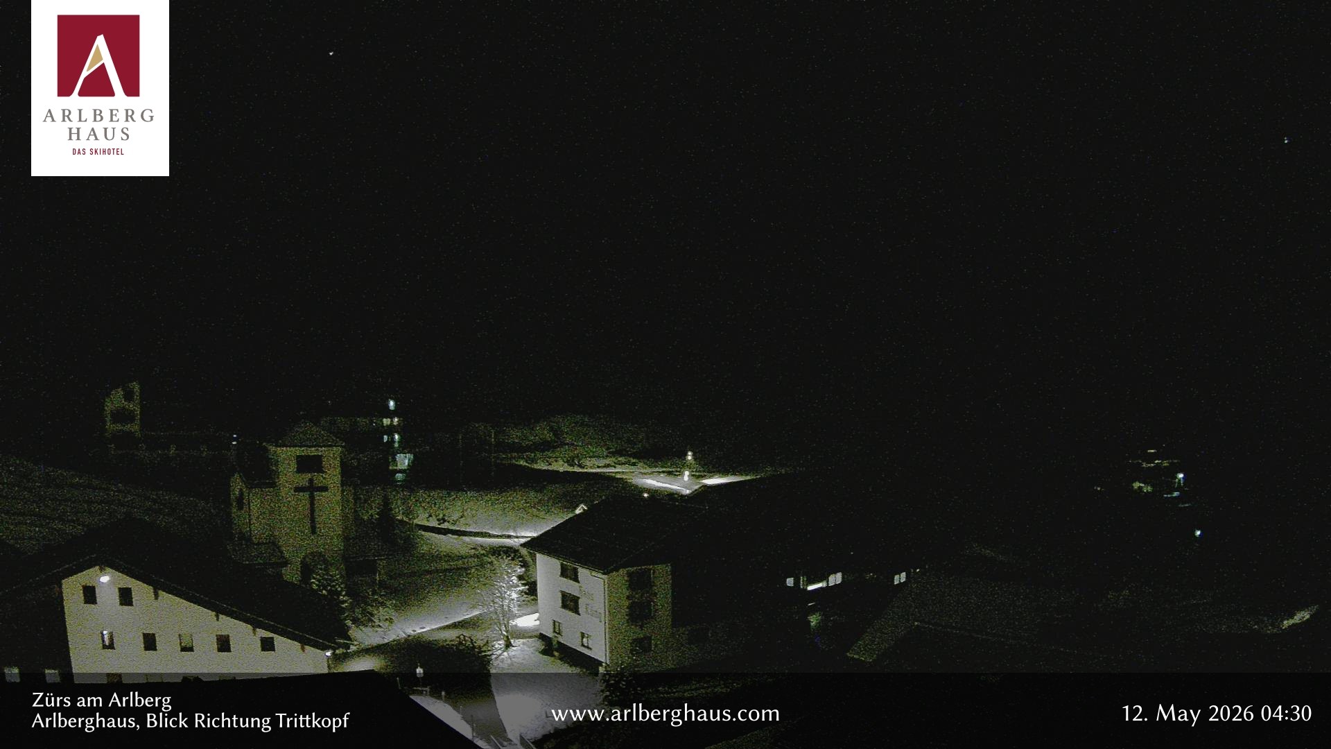 Archiv Foto Webcam Zürs: Hotel Arlberghaus